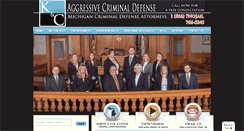 Desktop Screenshot of aggressivecriminaldefense.com